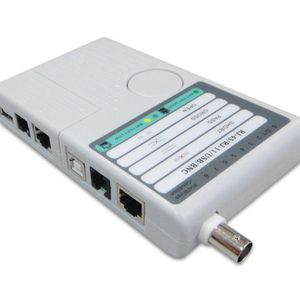 Testador de Cabos USB, RJ45, RJ11 e BNC